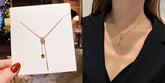 Nordic style elegant temperament necklace -X134RG